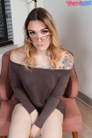 Nicole Cheshire Strokes Her Cock!